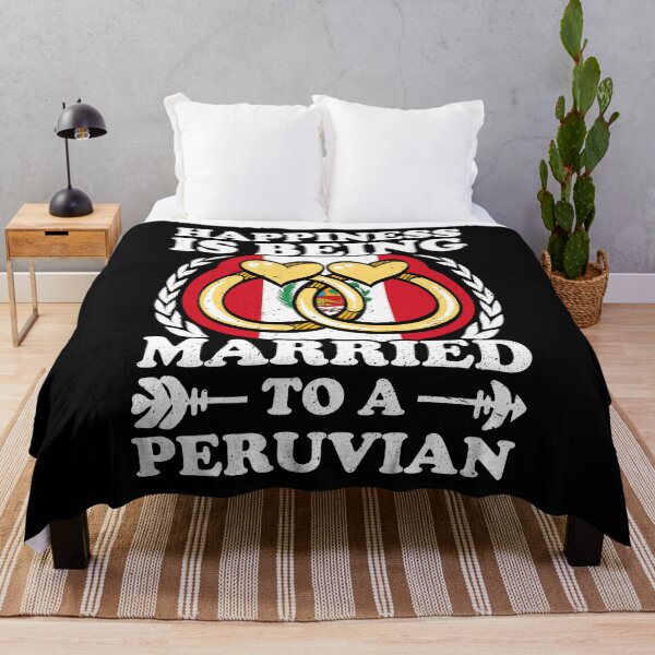 Item preview, Happiness Is Being Married To A Peruvian designed and sold by GabbyKash.