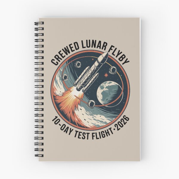 Item preview, space - moon - lunar flyby - moon mission - crewed mission - spaceflight - astronaut - crewed lunar flyby - rocket - spacecraft - capsule - orbit - exploration - lunar - moon lover  designed and sold by JansenGS.