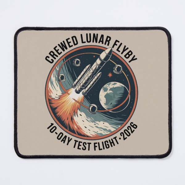 Item preview, space - moon - lunar flyby - moon mission - crewed mission - spaceflight - astronaut - crewed lunar flyby - rocket - spacecraft - capsule - orbit - exploration - lunar - moon lover  designed and sold by JansenGS.