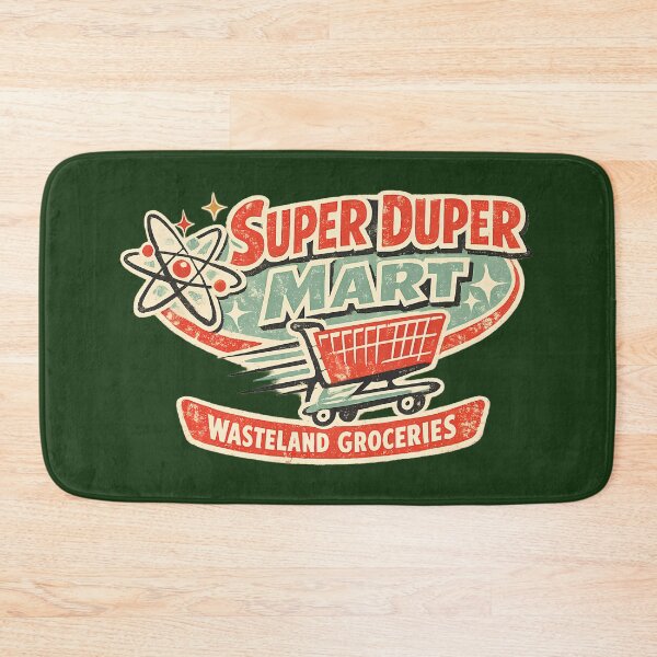 Item preview, Super Duper Mart Retro Atomic Wasteland Groceries designed and sold by agearb.