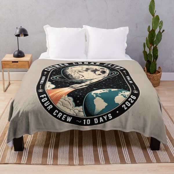 Item preview, space - moon - lunar flyby - moon mission - crewed mission - spaceflight - astronaut - crewed lunar flyby - rocket - spacecraft - capsule - orbit - exploration - lunar - moon lover  designed and sold by JansenGS.