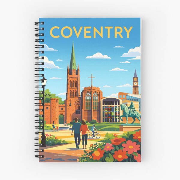 Item preview, Coventry Cathedral, Holy Trinity Church and Broadgate in Coventry City Centre designed and sold by Aryabek.