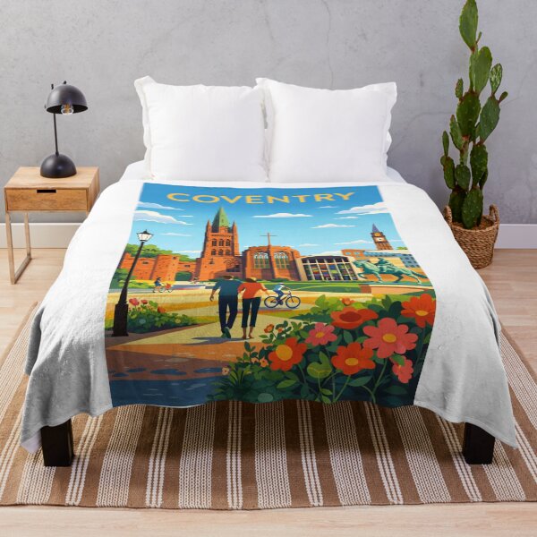 Item preview, Coventry Cathedral, Holy Trinity Church and Broadgate in Coventry City Centre designed and sold by Aryabek.