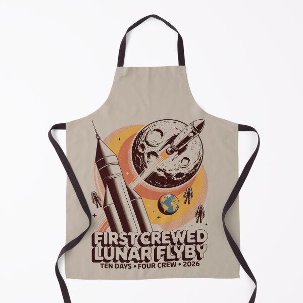 Item preview, space - moon - lunar flyby - moon mission - crewed mission - spaceflight - astronaut - crewed lunar flyby - rocket - spacecraft - capsule - orbit - exploration - lunar - moon lover  designed and sold by JansenGS.