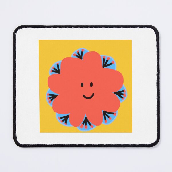 Item preview, Happy Flower tile designed and sold by Seeyouspoon.