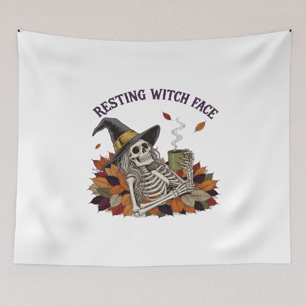 Item preview, Resting Witch Face designed and sold by Art Signature.