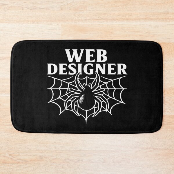 Item preview, Creative “Web Designer” Spider‑Web Illustration with Clever Tech Pun for Developers & Creatives designed and sold by Bright Nest Studio.
