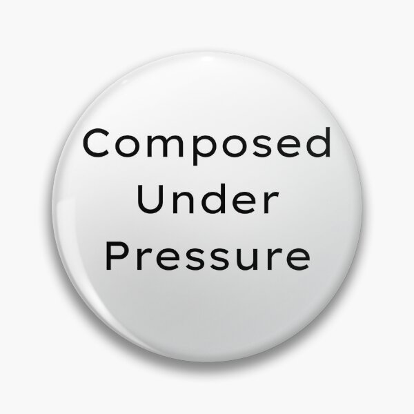 Item preview, Composed Under Pressure Shirt – Professional Motivation Office Tee designed and sold by DeadlineDept.