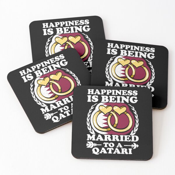 Item preview, Happiness Is Being Married To A Qatari designed and sold by GabbyKash.