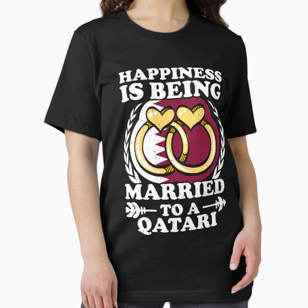 Happiness Is Being Married To A Qatari Essential T-Shirt