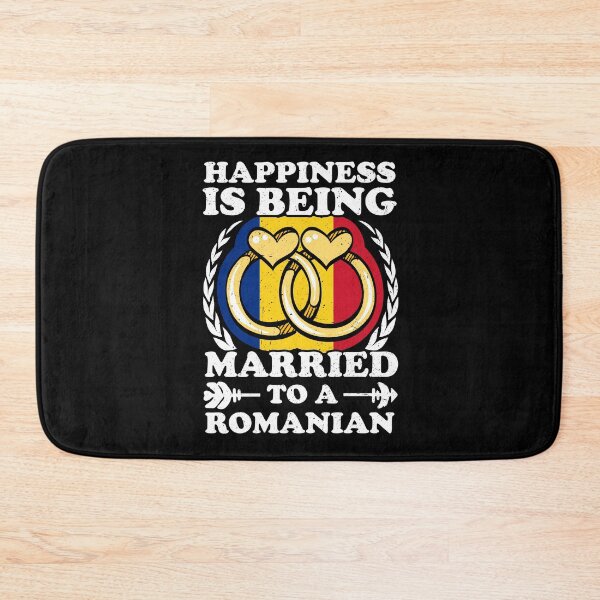 Item preview, Happiness Is Being Married To A Romanian designed and sold by GabbyKash.