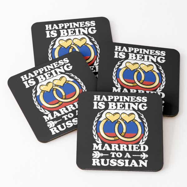 Item preview, Happiness Is Being Married To A Russian designed and sold by GabbyKash.