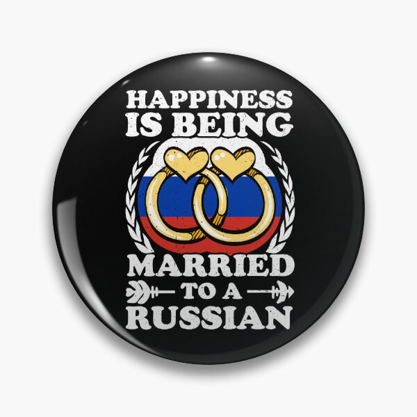 Item preview, Happiness Is Being Married To A Russian designed and sold by GabbyKash.