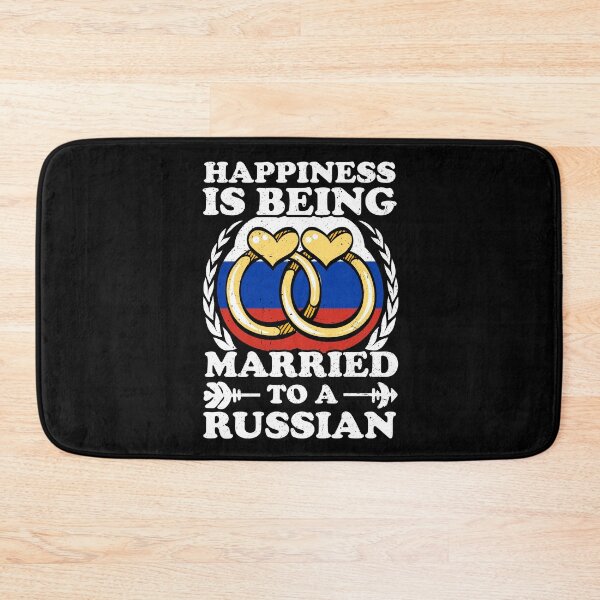 Item preview, Happiness Is Being Married To A Russian designed and sold by GabbyKash.