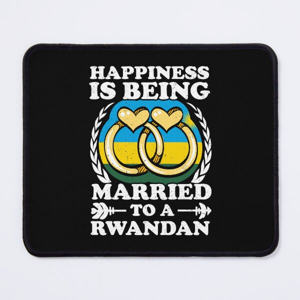 Item preview, Happiness Is Being Married To A Rwandan designed and sold by GabbyKash.
