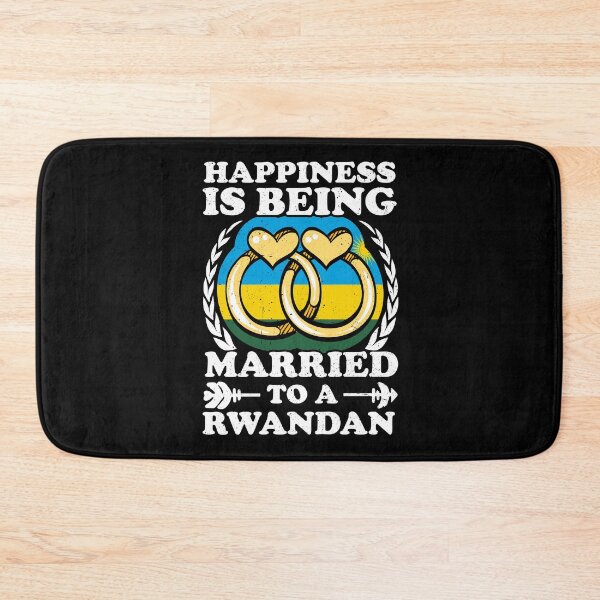 Item preview, Happiness Is Being Married To A Rwandan designed and sold by GabbyKash.