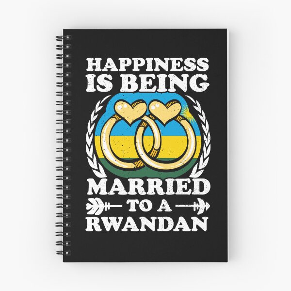 Item preview, Happiness Is Being Married To A Rwandan designed and sold by GabbyKash.