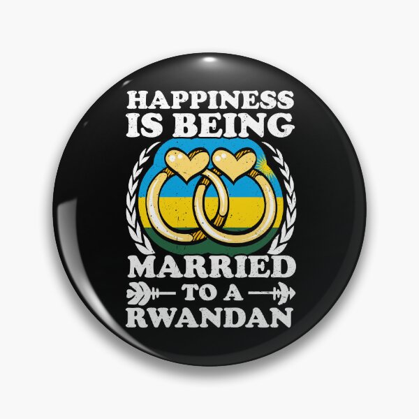 Item preview, Happiness Is Being Married To A Rwandan designed and sold by GabbyKash.