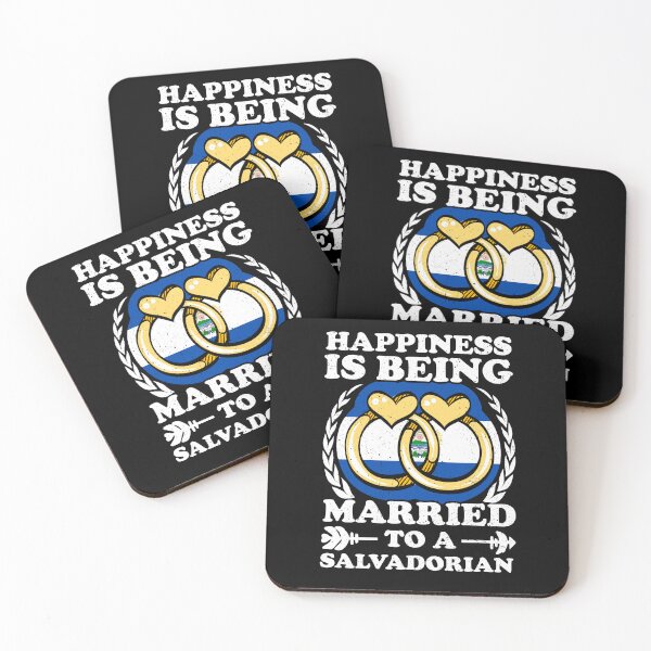 Item preview, Happiness Is Being Married To A Salvadorian designed and sold by GabbyKash.