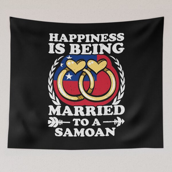 Item preview, Happiness Is Being Married To A Samoan designed and sold by GabbyKash.