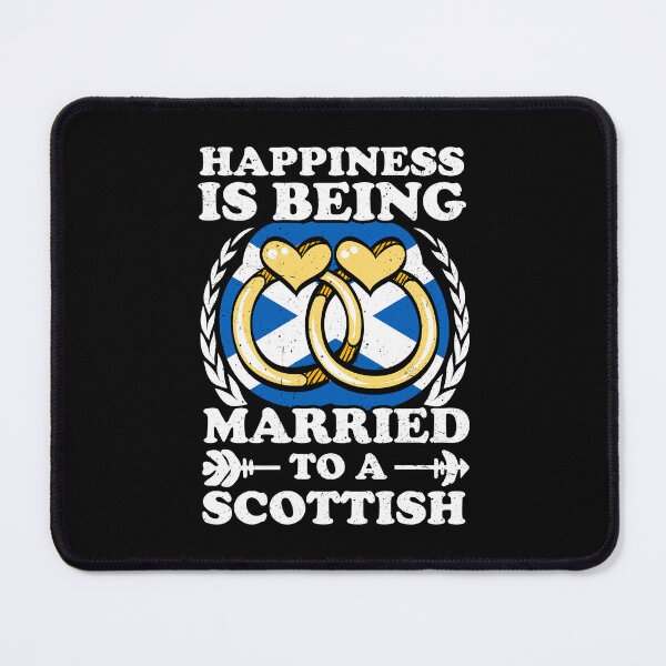 Item preview, Happiness Is Being Married To A Scottish designed and sold by GabbyKash.