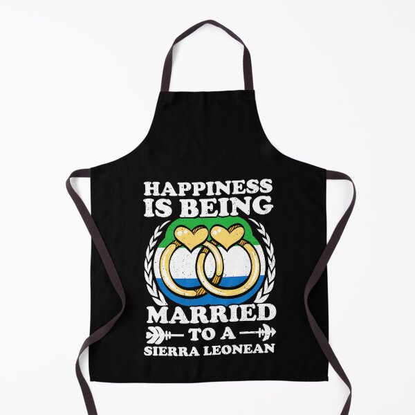 Item preview, Happiness Is Being Married To A Sierra Leonean designed and sold by GabbyKash.
