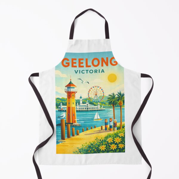 Item preview, Geelong Waterfront, Cunningham Pier and Eastern Beach in Geelong Victoria designed and sold by StampMyPassport.