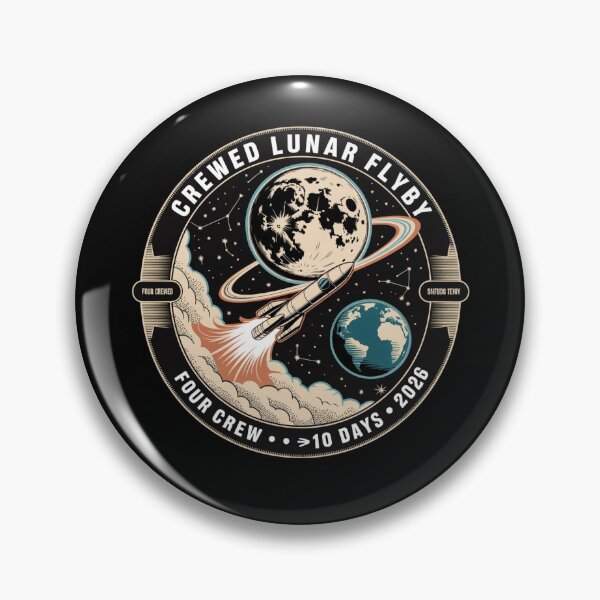 Item preview, space - moon - lunar flyby - moon mission - crewed mission - spaceflight - astronaut - crewed lunar flyby - rocket - spacecraft - capsule - orbit - exploration - lunar - moon lover  designed and sold by JansenGS.