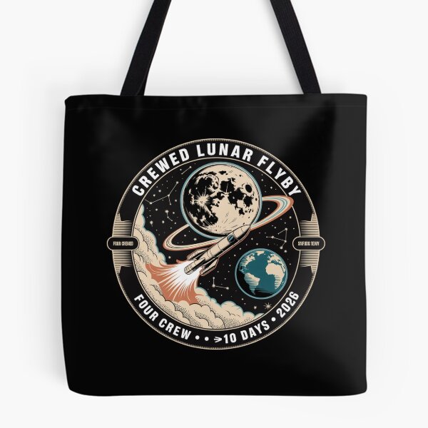 Item preview, space - moon - lunar flyby - moon mission - crewed mission - spaceflight - astronaut - crewed lunar flyby - rocket - spacecraft - capsule - orbit - exploration - lunar - moon lover  designed and sold by JansenGS.