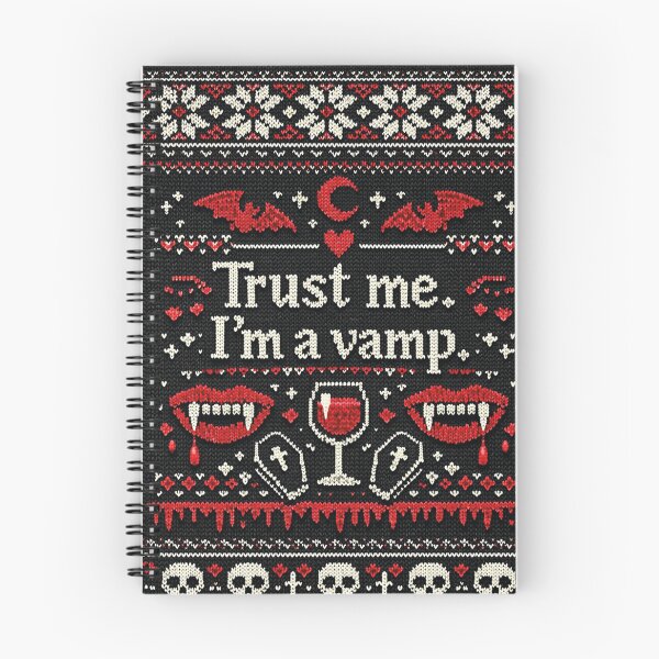 Item preview, Trust me, I'm a vamp – Creepy knitting pattern designed and sold by Mauswohn.