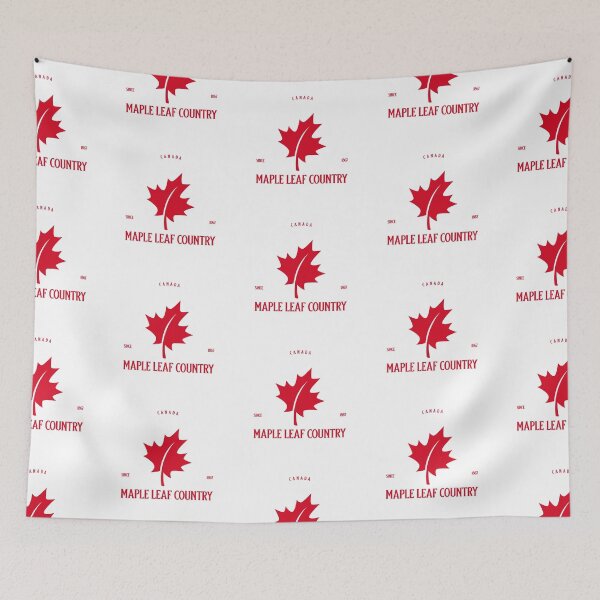 Item preview, Canada Maple Leaf County Graphic designed and sold by Bold & Brewed.