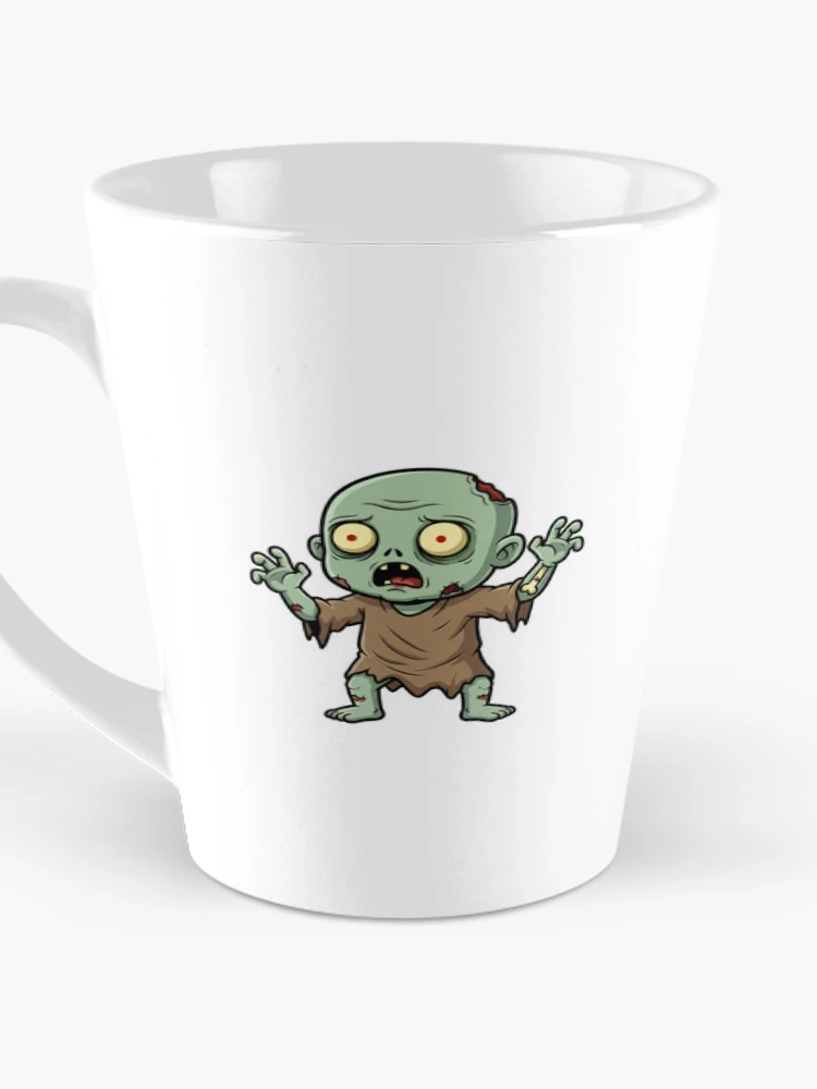 Thumbnail 3 of 4, Coffee Mug, Undead Protocol: Cyber-Vector Zombie Edition designed and sold by RjeeStudio.