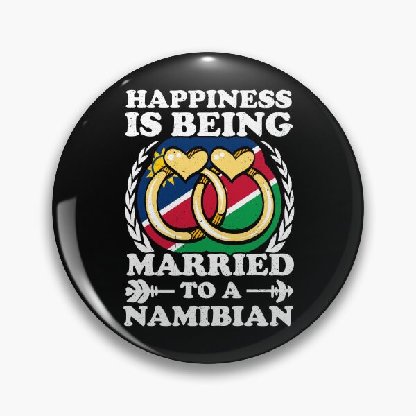 Item preview, Happiness Is Being Married To A Namibian designed and sold by GabbyKash.