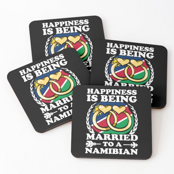 Item preview, Happiness Is Being Married To A Namibian designed and sold by GabbyKash.