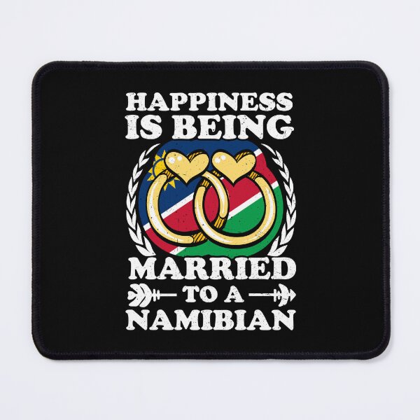 Item preview, Happiness Is Being Married To A Namibian designed and sold by GabbyKash.