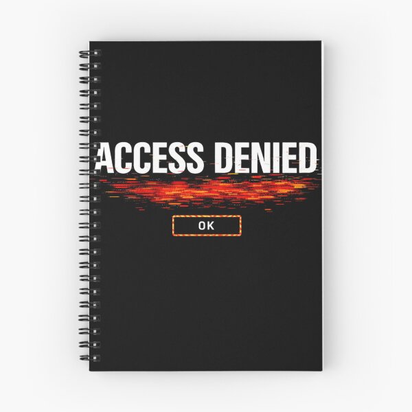 Item preview, Access Denied – Glitch Tech Streetwear Graphic Design designed and sold by Ataqhin.