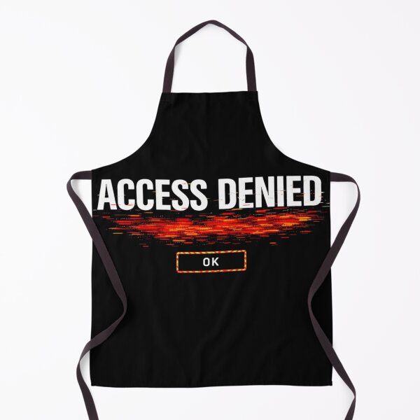 Item preview, Access Denied – Glitch Tech Streetwear Graphic Design designed and sold by Ataqhin.