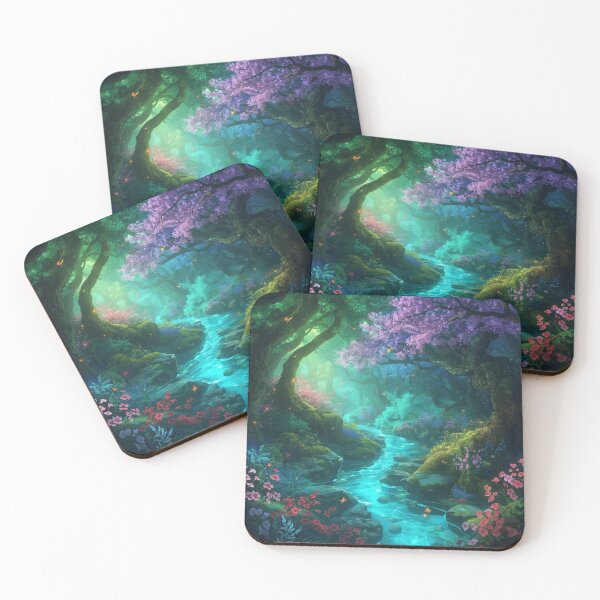 Item preview, Mystic Forest of Glowing Wonders designed and sold by Whispers of Light✨.