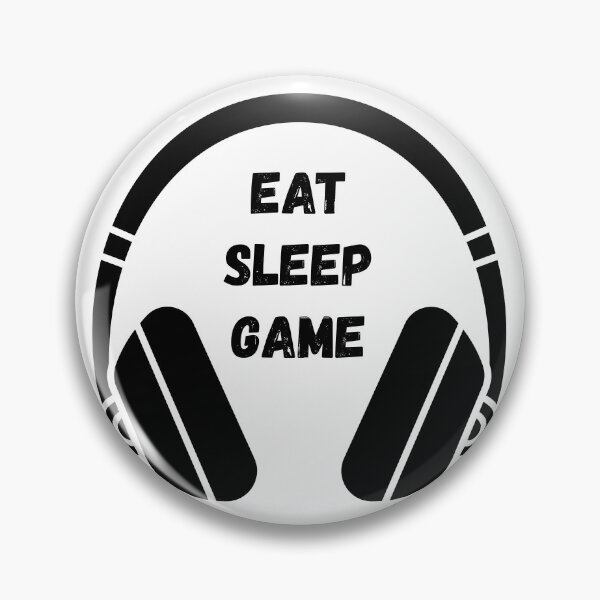 Item preview, Eat Sleep Game  Gamer Headphones designed and sold by ArtStudiobyIta.
