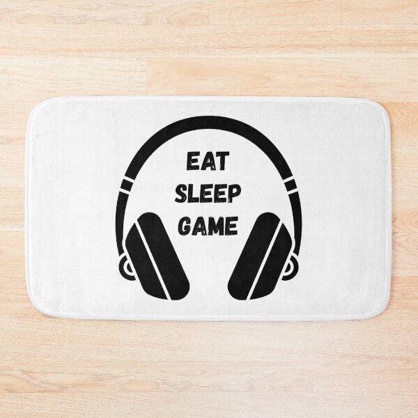 Item preview, Eat Sleep Game  Gamer Headphones designed and sold by ArtStudiobyIta.