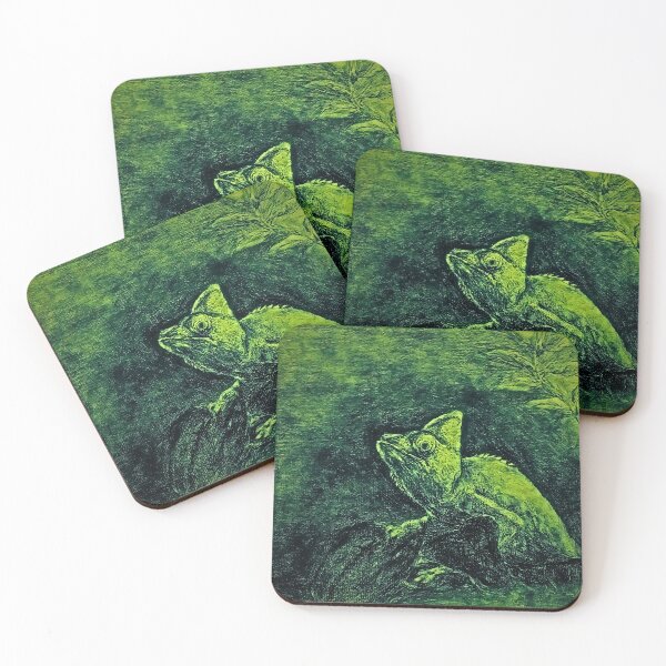 Item preview, Chameleon - realístic drawing  designed and sold by ferjosei.