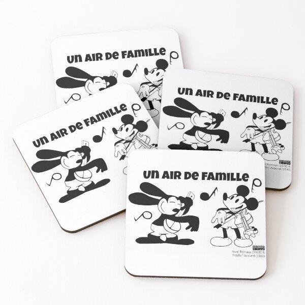 Item preview, Oswald and Mickey - A Family Resemblance (Rival Romeos, 1928; Fiddlin' Around, 1930) (French) designed and sold by eetoons1927.