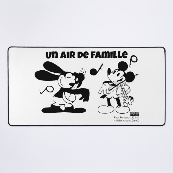 Item preview, Oswald and Mickey - A Family Resemblance (Rival Romeos, 1928; Fiddlin' Around, 1930) (French) designed and sold by eetoons1927.