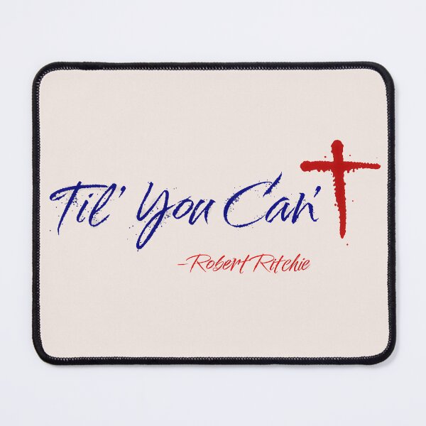 Item preview, Til You Can’t Cross Christian Typography Vintage Faith Classic T-Shirt designed and sold by BelindaVDavis.