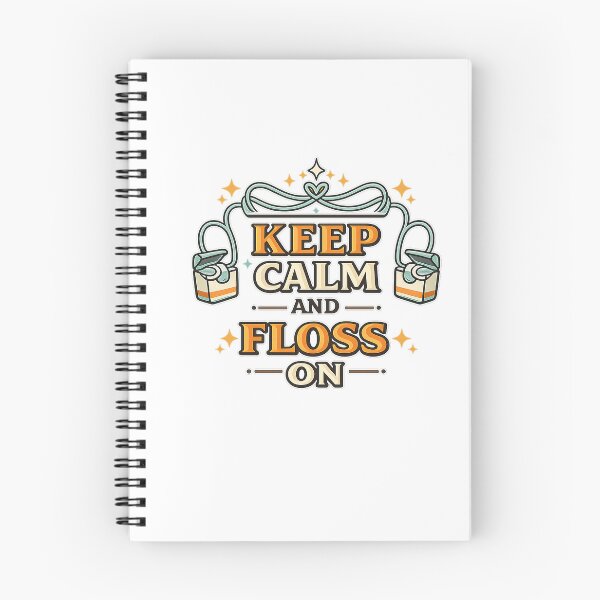 Item preview, Keep Calm and Floss On Retro Design designed and sold by raditya.
