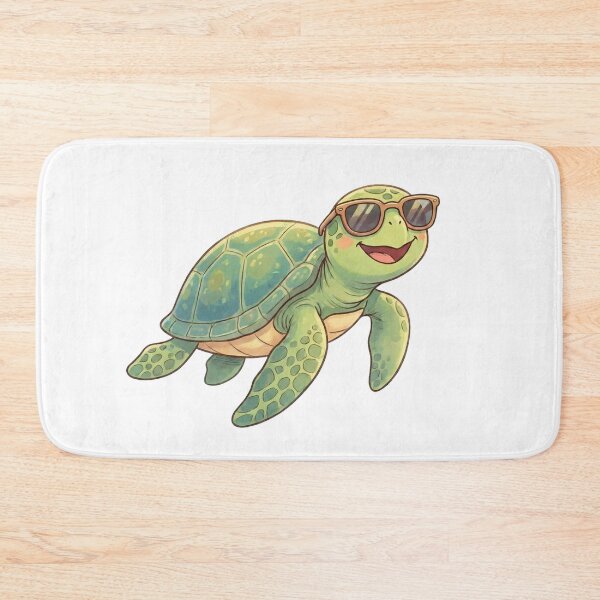Item preview, Sea Turtle wearing sunglasses designed and sold by Alohadreams.