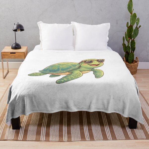 Item preview, Sea Turtle wearing sunglasses designed and sold by Alohadreams.