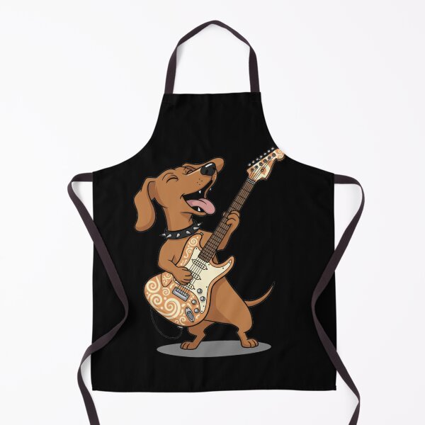 Item preview, Music Lover Funny Dog Playing Guitar Rock n Roll Dog Guitar Jamming Pup designed and sold by Meryem Mamouni.