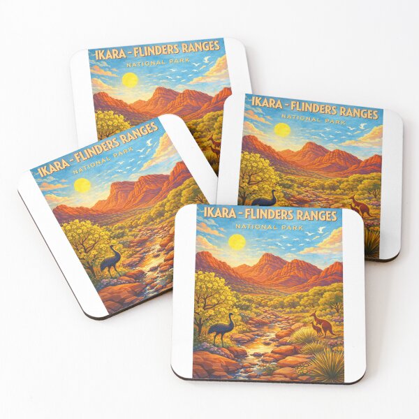 Item preview, Ikara Flinders Ranges National Park and Wilpena Pound in South Australia designed and sold by StampMyPassport.