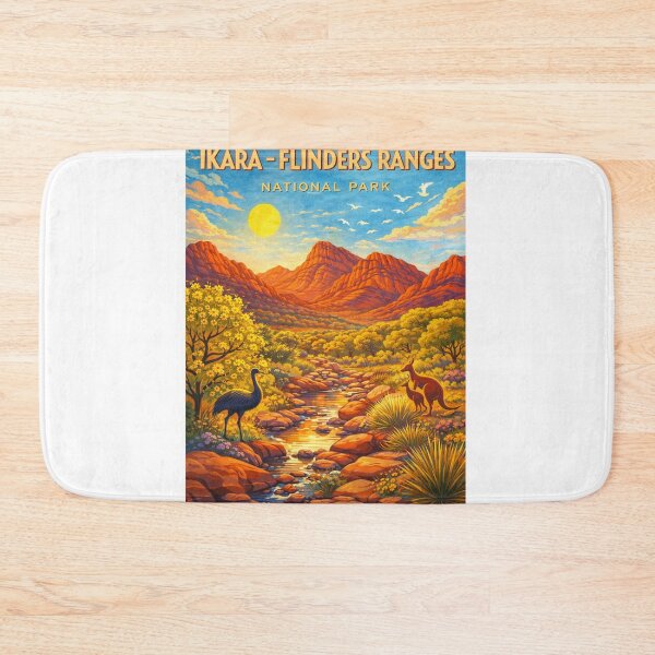 Item preview, Ikara Flinders Ranges National Park and Wilpena Pound in South Australia designed and sold by StampMyPassport.